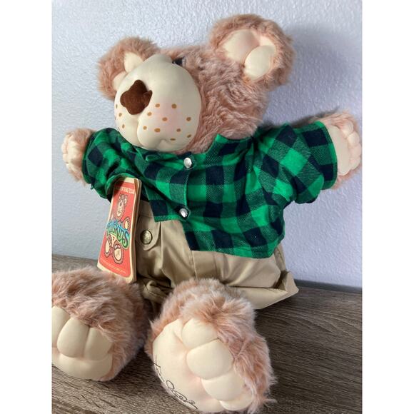 Vintage 1985 Furskins Plush Bear by Xavier Roberts Original Appalachian Artworks - Picture 4 of 15